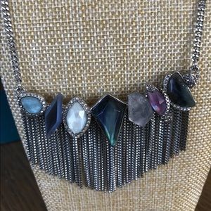 Chloe and Isabel Riverstone Fringe necklace